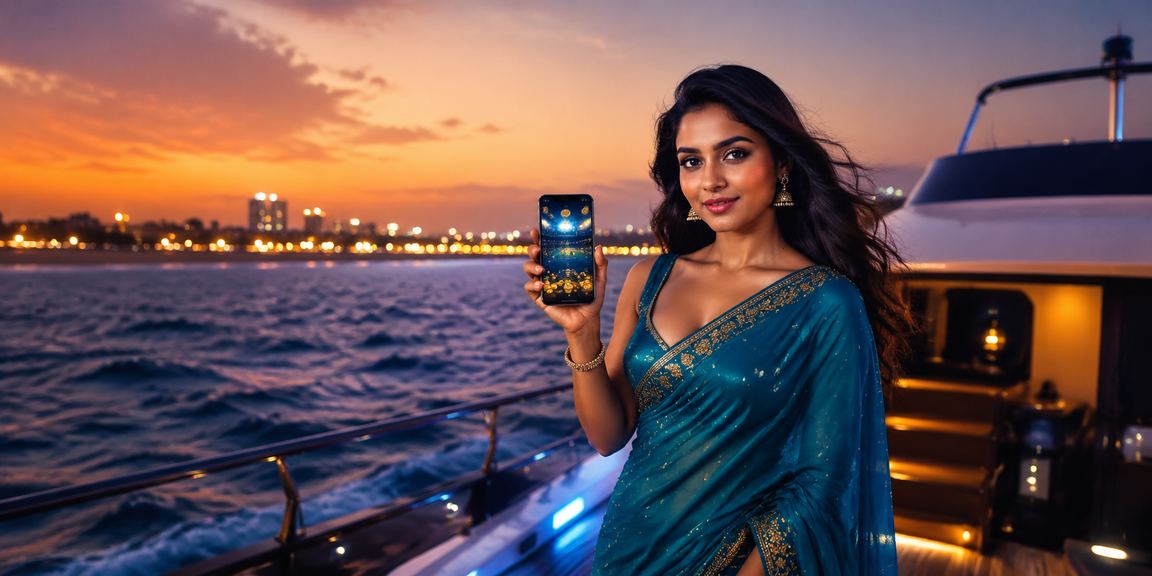 User making payment using UPI on mobile device in India